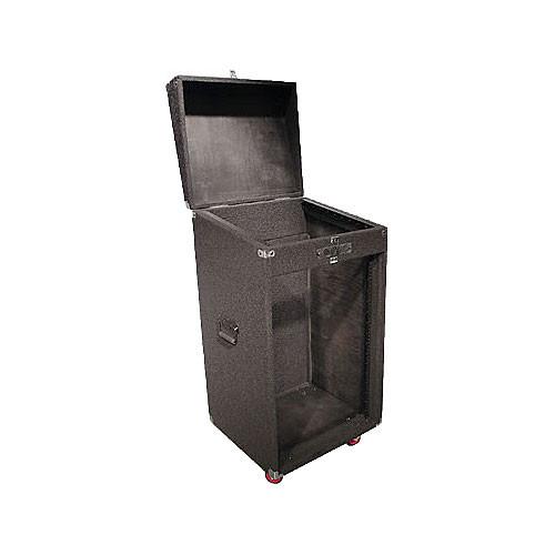 Odyssey Innovative Designs CXC1016W Carpeted Console Rack Case {Black}